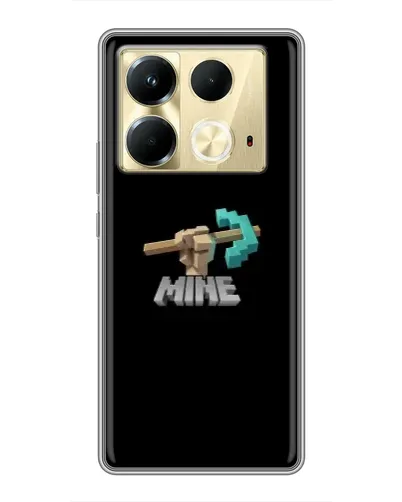 Чохол для Infinix Note 40 з картинкою «Алмазне кайло»
