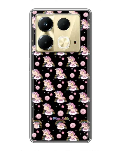 Чехол для Infinix Note 40 с картинкой «Magic Unicorn паттерн» Чехол для Infinix Note 40 с картинкой «Magic Unicorn паттерн»