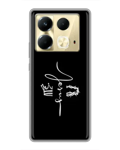 Чохол для Infinix Note 40 з картинкою «Король Слави Jesus» Чохол для Infinix Note 40 з картинкою «Король Слави Jesus»