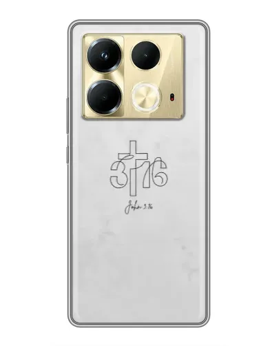 Чохол для Infinix Note 40 з картинкою «Івана 3:16 Хрест» Чохол для Infinix Note 40 з картинкою «Івана 3:16 Хрест»