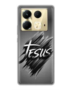 Чохол для Infinix Note 40 з картинкою «Напис Jesus Graffiti»