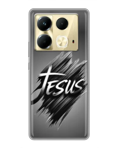 Чохол для Infinix Note 40 з картинкою «Напис Jesus Graffiti» Чохол для Infinix Note 40 з картинкою «Напис Jesus Graffiti»