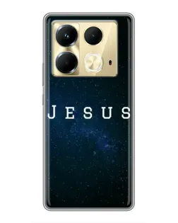 Чохол для Infinix Note 40 з картинкою «Зоряне небо Jesus»