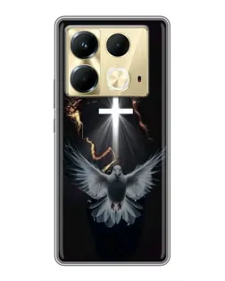 Чохол для Infinix Note 40 з картинкою «Голуб та Світло»
