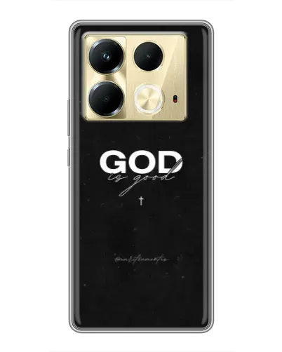 Чохол для Infinix Note 40 з картинкою «GOD — Бог над усім» Чохол для Infinix Note 40 з картинкою «GOD — Бог над усім»
