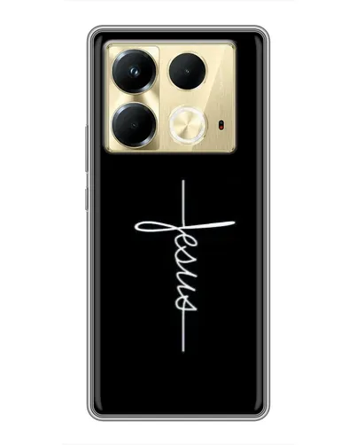 Чохол для Infinix Note 40 з картинкою «Тонка лінія віри» Чохол для Infinix Note 40 з картинкою «Тонка лінія віри»