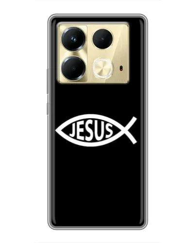 Чохол для Infinix Note 40 з картинкою «Класичний Jesus» Чохол для Infinix Note 40 з картинкою «Класичний Jesus»