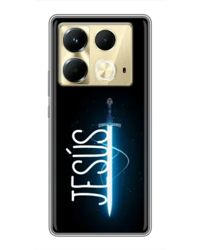 Чохол для Infinix Note 40 з картинкою «Меч Духа Jesus» Чохол для Infinix Note 40 з картинкою «Меч Духа Jesus»