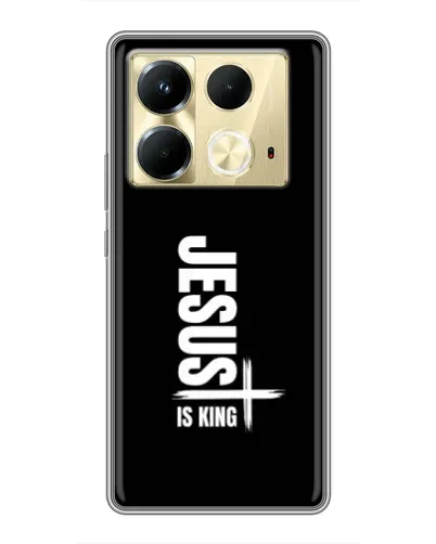 Чохол для Infinix Note 40 з картинкою «Вертикаль віри Jesus» Чохол для Infinix Note 40 з картинкою «Вертикаль віри Jesus»
