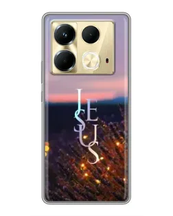 Чехол для Infinix Note 40 с картинкой «Свет Божий ночью»