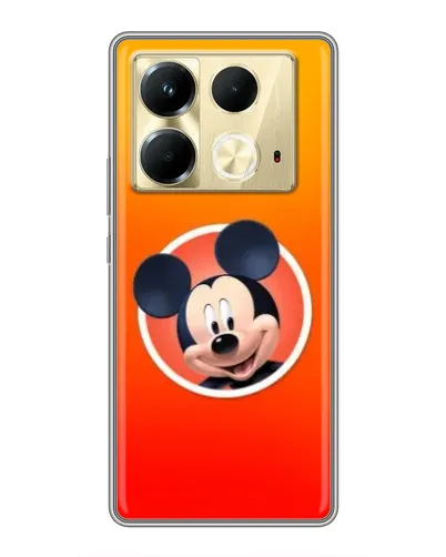 Чехол для Infinix Note 40 с картинкой «Mickey в круге» Чехол для Infinix Note 40 с картинкой «Mickey в круге»