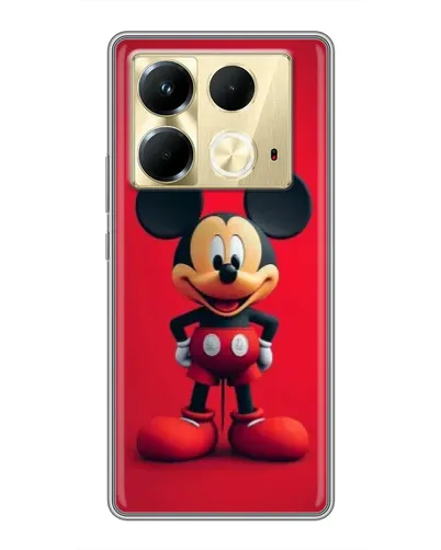 Чехол для Infinix Note 40 с картинкой «Mickey в полный рост» Чехол для Infinix Note 40 с картинкой «Mickey в полный рост»