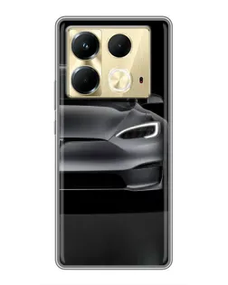 Чохол для Infinix Note 40 з картинкою «Tesla Model S Look» Чохол для Infinix Note 40 з картинкою «Tesla Model S Look»