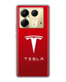 Чохол для Infinix Note 40 з картинкою «Tesla Red Classic» Чохол для Infinix Note 40 з картинкою «Tesla Red Classic»