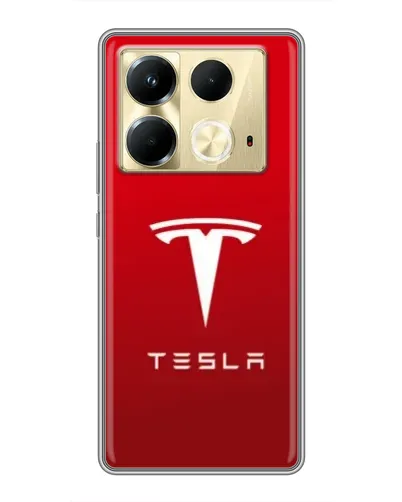 Чохол для Infinix Note 40 з картинкою «Tesla Red Classic» Чохол для Infinix Note 40 з картинкою «Tesla Red Classic»