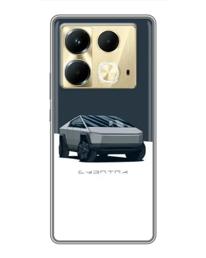 Чохол для Infinix Note 40 з картинкою «Сріблястий Cybertruck Tesla» Чохол для Infinix Note 40 з картинкою «Сріблястий Cybertruck Tesla»