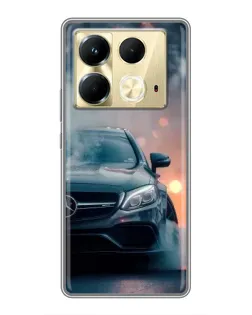 Чохол для Infinix Note 40 з картинкою «Mercedes — нічне місто» Чохол для Infinix Note 40 з картинкою «Mercedes — нічне місто»