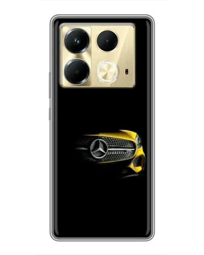 Чохол для Infinix Note 40 з картинкою «Mercedes — ретро стиль»