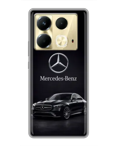 Чохол для Infinix Note 40 з картинкою «Mercedes — решітка радіатора»