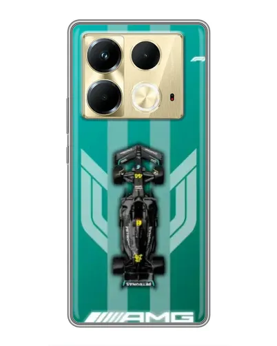 Чохол для Infinix Note 40 з картинкою «Mercedes AMG Petronas»