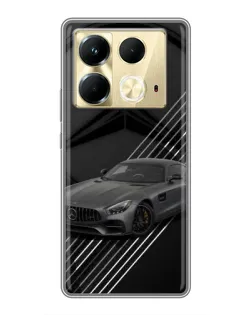 Чохол для Infinix Note 40 з картинкою «Mercedes AMG — графіка»