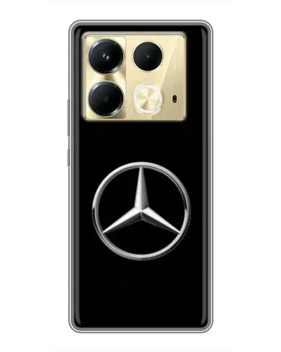 Чохол для Infinix Note 40 з картинкою «Mercedes класичний лого»