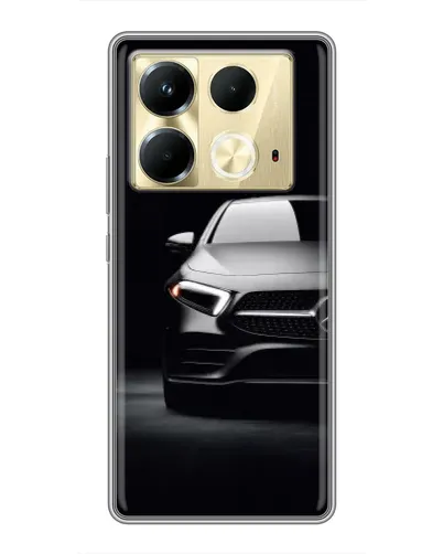 Чохол для Infinix Note 40 з картинкою «Світло фар Mercedes»