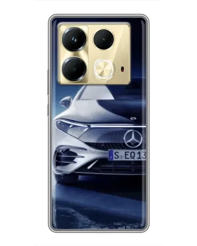 Чохол для Infinix Note 40 з картинкою «Mercedes EQ — майбутнє»