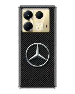 Чехол для Infinix Note 40 с картинкой «Карбоновый Mercedes стиль» Чехол для Infinix Note 40 с картинкой «Карбоновый Mercedes стиль»