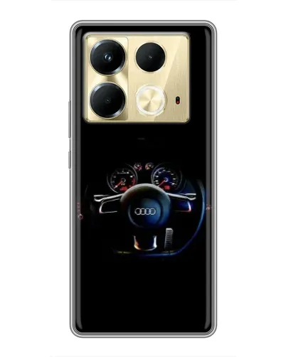 Чохол для Infinix Note 40 з картинкою «Салон Audi — кермо» Чохол для Infinix Note 40 з картинкою «Салон Audi — кермо»