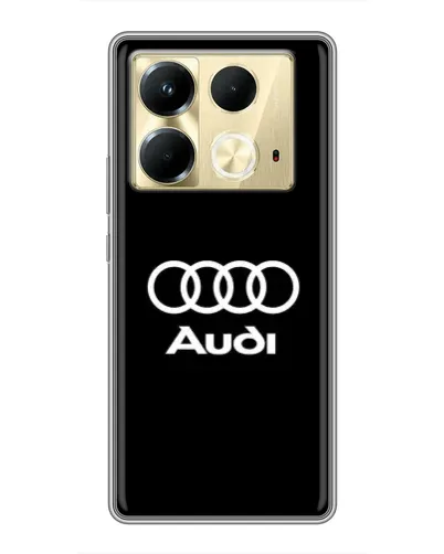 Чохол для Infinix Note 40 з картинкою «Класичне лого Audi» Чохол для Infinix Note 40 з картинкою «Класичне лого Audi»