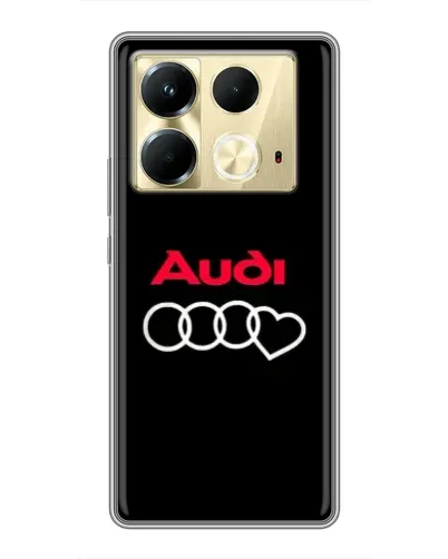 Чохол для Infinix Note 40 з картинкою «Логотип Audi Heart» Чохол для Infinix Note 40 з картинкою «Логотип Audi Heart»