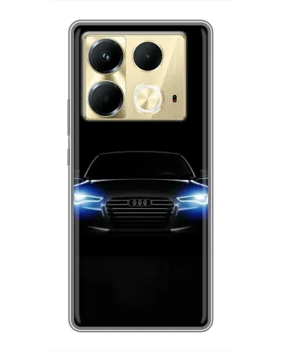 Чохол для Infinix Note 40 з картинкою «Audi в неоні» Чохол для Infinix Note 40 з картинкою «Audi в неоні»