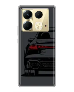Чохол для Infinix Note 40 з картинкою «Задня частина Audi — арт»