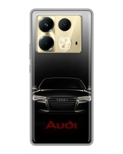 Чохол для Infinix Note 40 з картинкою «Audi — градієнтний контур» Чохол для Infinix Note 40 з картинкою «Audi — градієнтний контур»
