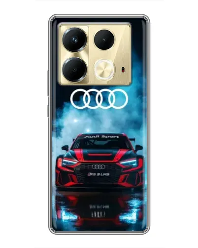 Чохол для Infinix Note 40 з картинкою «Audi Sport — неон» Чохол для Infinix Note 40 з картинкою «Audi Sport — неон»