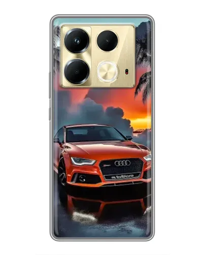 Чохол для Infinix Note 40 з картинкою «Audi — захід сонця» Чохол для Infinix Note 40 з картинкою «Audi — захід сонця»