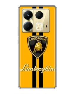 Чохол для Infinix Note 40 з картинкою «Lamborghini Stripe жовтий» Чохол для Infinix Note 40 з картинкою «Lamborghini Stripe жовтий»
