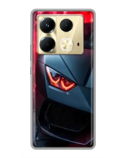 Чохол для Infinix Note 40 з картинкою «Lamborghini червоне сяйво» Чохол для Infinix Note 40 з картинкою «Lamborghini червоне сяйво»