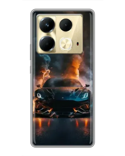 Чохол для Infinix Note 40 з картинкою «Lamborghini димна естетика» Чохол для Infinix Note 40 з картинкою «Lamborghini димна естетика»
