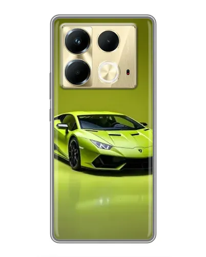 Чохол для Infinix Note 40 з картинкою «Салатовий Lamborghini Huracan» Чохол для Infinix Note 40 з картинкою «Салатовий Lamborghini Huracan»