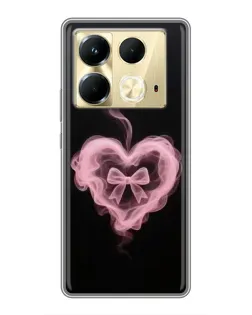 Чохол для Infinix Note 40 з картинкою «Димчасте серце»