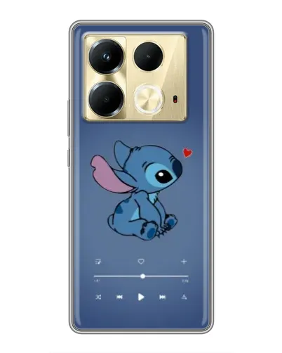 Чохол для Infinix Note 40 з картинкою «Музичний Stitch» Чохол для Infinix Note 40 з картинкою «Музичний Stitch»