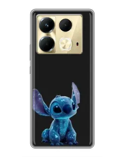 Чохол для Infinix Note 40 з картинкою «Стіч на чорному»