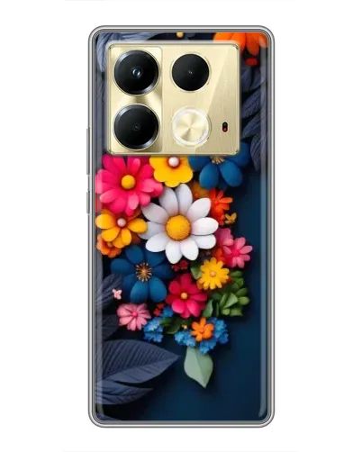 Чохол для Infinix Note 40 з картинкою «Квіткова феєрія» Чохол для Infinix Note 40 з картинкою «Квіткова феєрія»