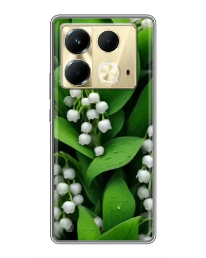 Чохол для Infinix Note 40 з картинкою «Конвалії в зелені» Чохол для Infinix Note 40 з картинкою «Конвалії в зелені»