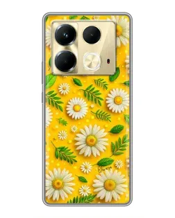 Чохол для Infinix Note 40 з картинкою «Ромашкове сонце»