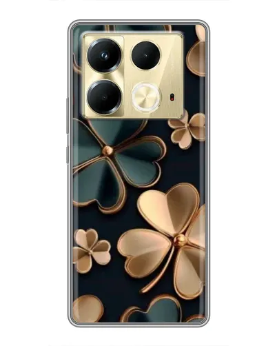 Чохол для Infinix Note 40 з картинкою «Конюшина в золоті» Чохол для Infinix Note 40 з картинкою «Конюшина в золоті»