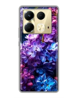 Чохол для Infinix Note 40 з картинкою «Бузковий цвіт»