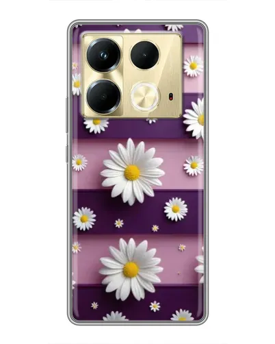 Чохол для Infinix Note 40 з картинкою «Ромашки на фіолетовому» Чохол для Infinix Note 40 з картинкою «Ромашки на фіолетовому»
